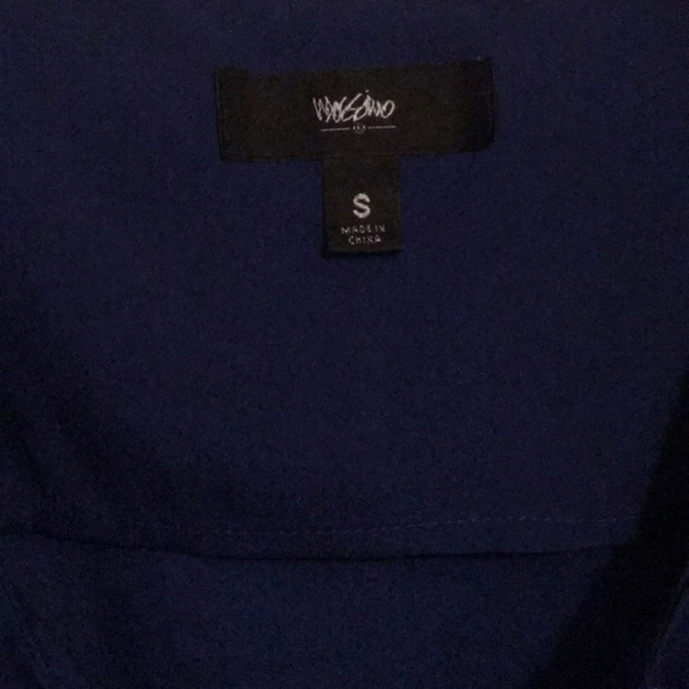 Royal Blue Ruffle-Top Tank - Picture 5 of 6